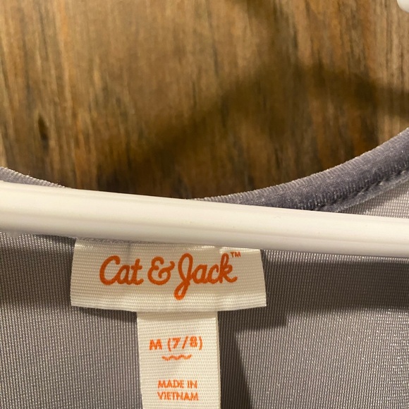 Beautiful Cat & Jack Silver Dress - Picture 3 of 4